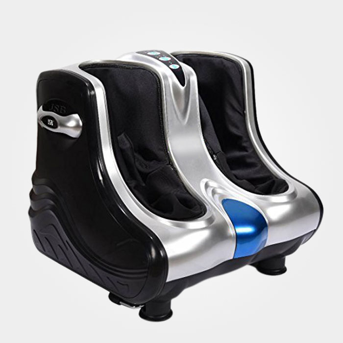 Foot and Leg Massager (Ash and Black)